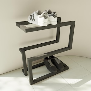 玄関の靴収納、手作り家具、ブーツラック、靴オーガナイザー、ミニマリストシューズホルダー、玄関オーガナイザー、ファームハウス装飾