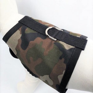 Camouflage Camo Army Dog Harness Vest