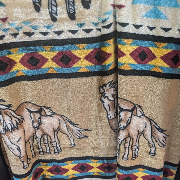Sunset Tribes Quilted Blanket NCU0DK034 main image 1
