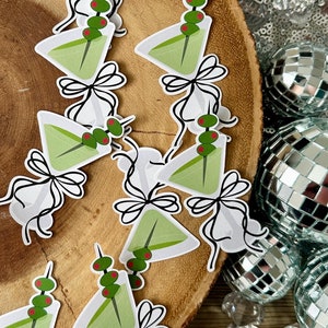 30 pezzi di coriandoli Martini/ Un po' più vecchio/ Compleanno Martini/ Dirty 30/ Decorazione per feste Martini/ Decorazione per feste Dirty Martini/ Decorazione a tema Martini