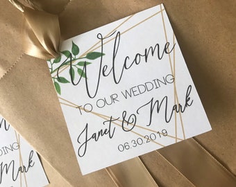 Welcome Gift Bag (Qty. 1)| Wedding Welcome Bags| Wedding Favor Bags| Wedding Welcome Bags| Welcome Tags| Hotel Welcome Bag| Hotel Wedding