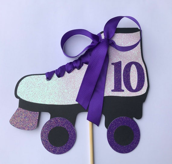Roller Skate Cake Topper. Roller Skate Party Ideas Skating Etsy