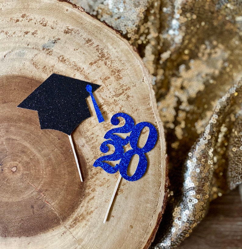 Graduation Cupcake Toppers 2022 Cupcake Toppers Graduation Etsy