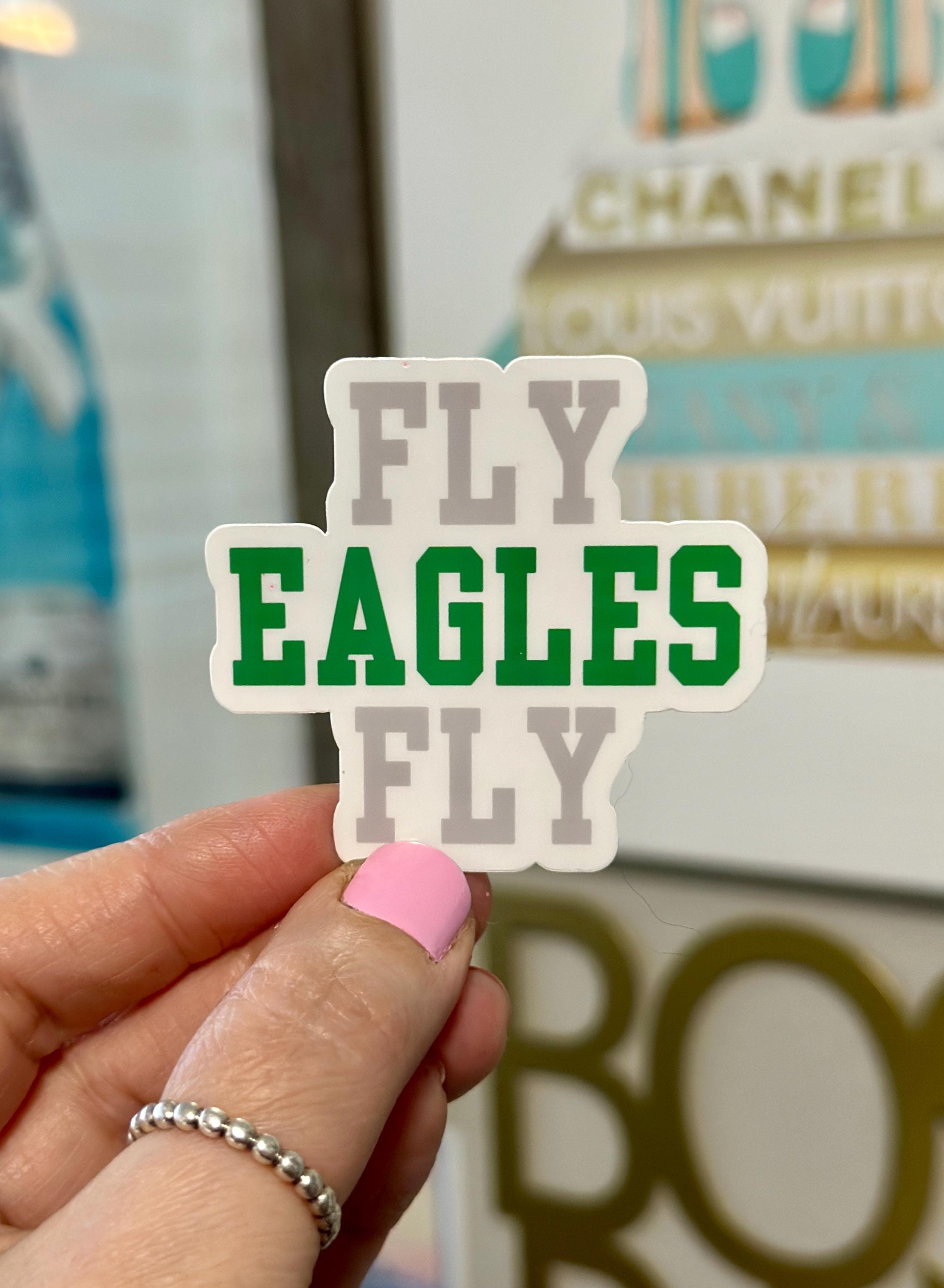 Philadelphia Eagles 8x8 Inch Die Cut Decal - Official NFL Licensed Window Sticker