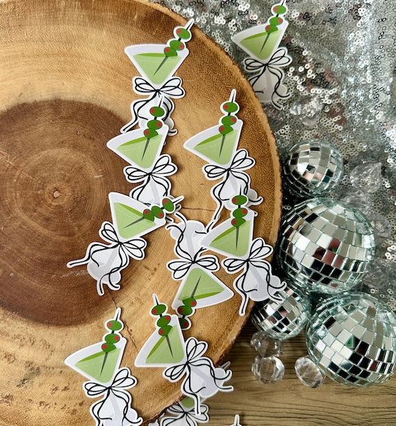 30 Piece Martini Confetti| A Tini Bit Older| Martini Birthday| Dirty 30| Martini Party Decor| Dirty Martini Party Decor| Martini Theme Decor