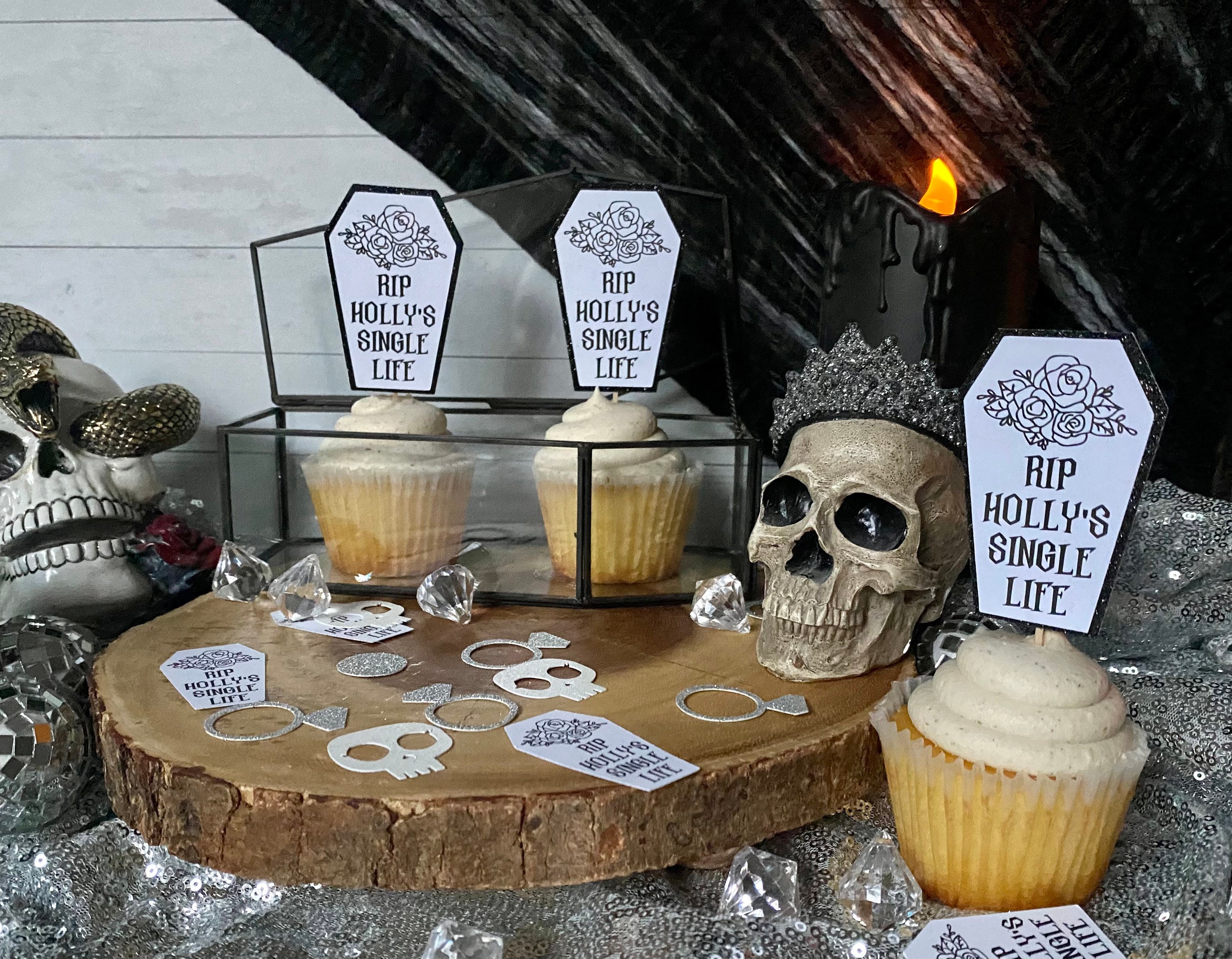 Halloween Lambeth Coffin Cake - Lil Cupcake Monkey