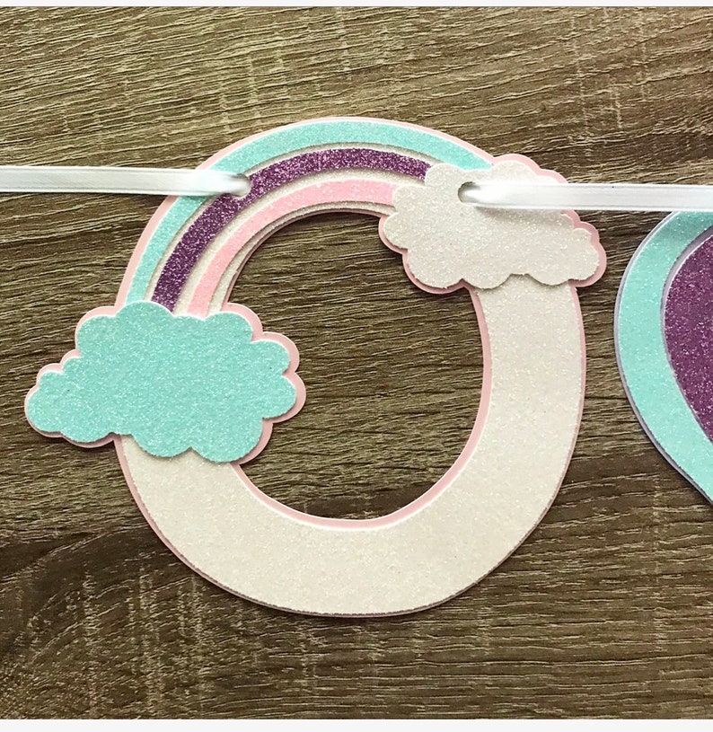 HighChair Banner Unicorn Garland Unicorn Banner Unicorn Bunting