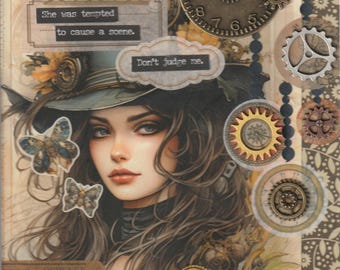 Cause a Scene Original Mixed Media Art