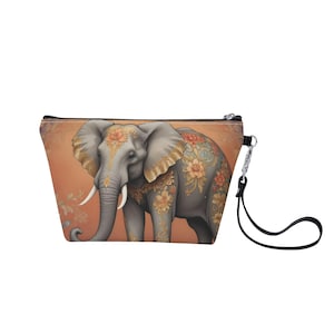 Elephant Cosmetic Bag - Etsy