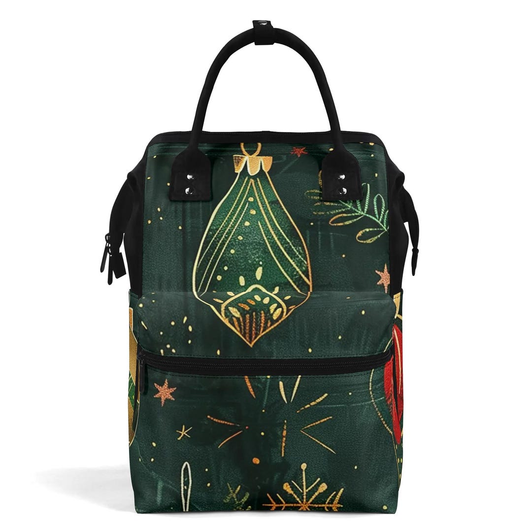 Large Mummy Bag Maternity Nappy Diaper Crib Backpack Folding Baby Bed