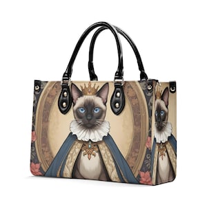 Siamese Bag Cute Crossbody Purse Cute Purse, Top Handle Bag Animal Print Bags Unique Style Cute Designer Bags, Bag Gift Idea