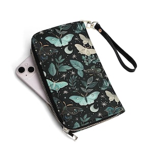 Portefeuille Butterfly Sky - Cuir PU