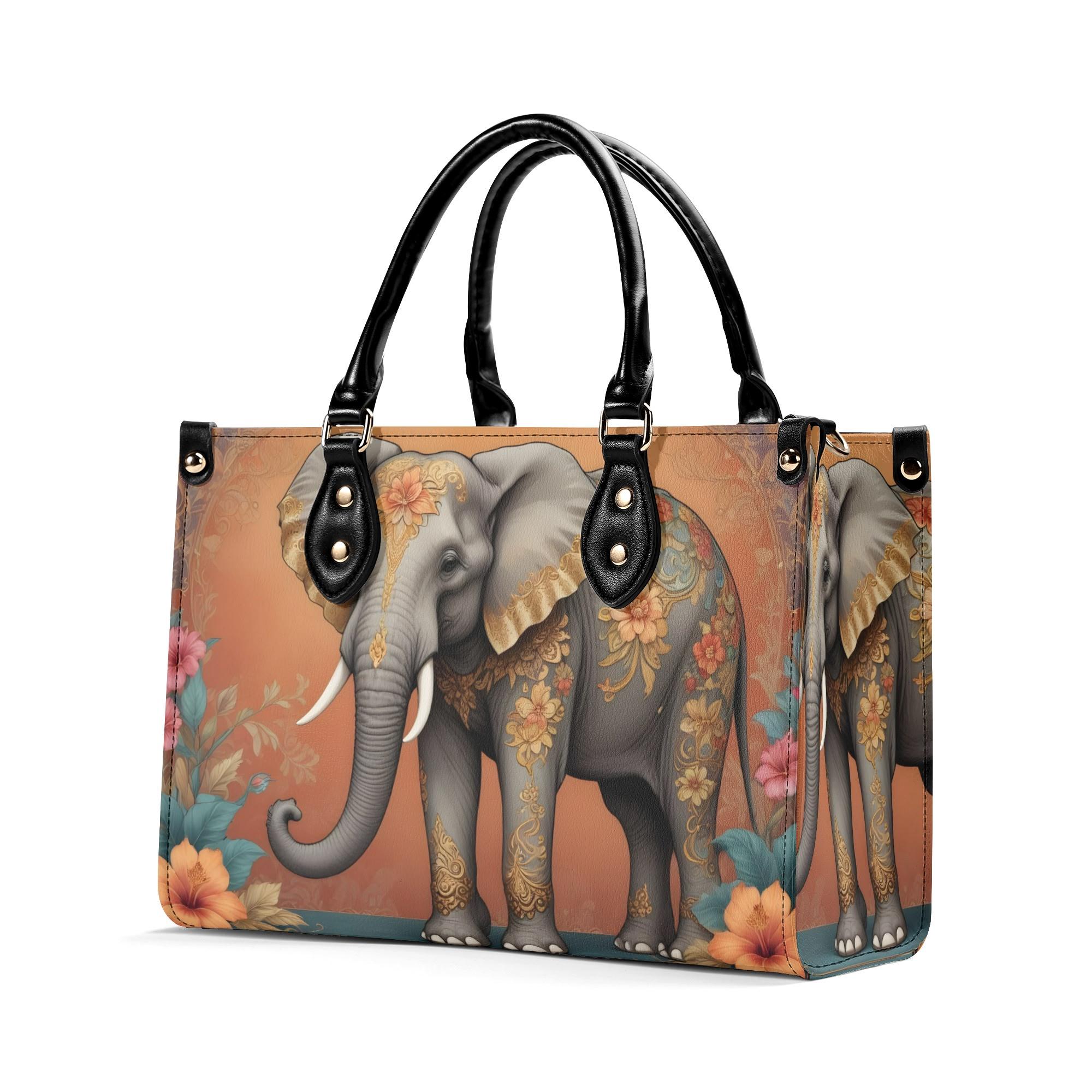 Elephant Decorated Bag Cute Crossbody Bag Unique Bag Cute Purse