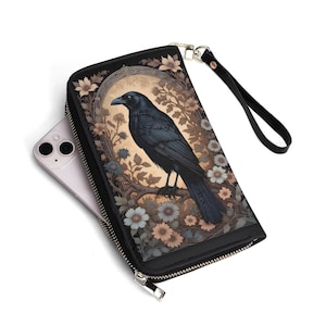 Dark Witchy Brieftasche aus PU-Leder - Von Hexerei inspiriertes Accessoire