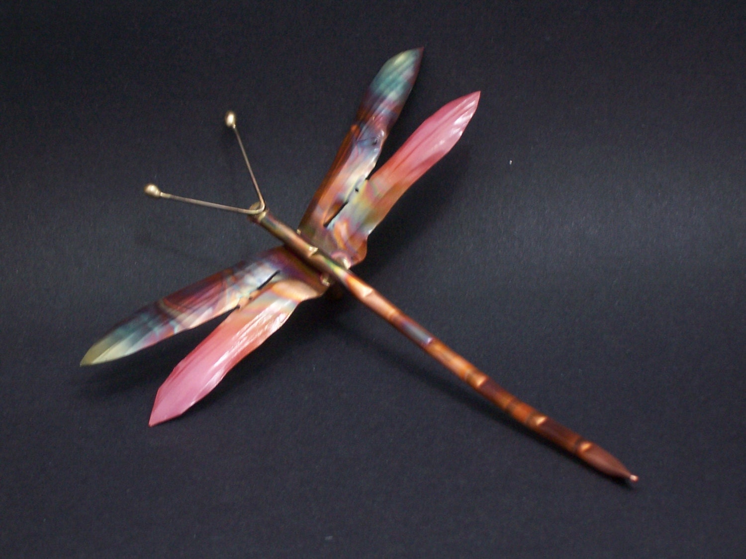 Sculpture copper sculpture dragonfly dragonfly sculpture Etsy