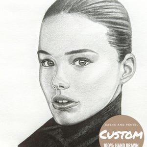 RETRATO A LÁPIZ PERSONALIZADO dibujo a mano de rostro realista personalizado, boceto de perro mascota a partir de foto, encargo digital pedido de regalo de arte hecho a mano