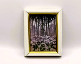 Diseño de azulejo artístico vintage noruego de porcelana Porsgrund de Jan Harr