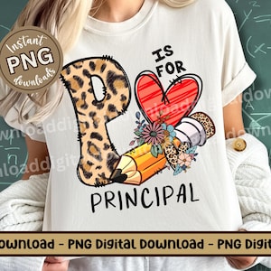 PNG-bestand schoolhoofd voor onderwijzers, luipaardprint aangepaste afbeelding hoofddocent sublimatie voor middelbare school, terug naar school