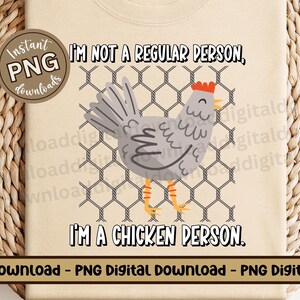 Lustige Huhn-Liebhaber PNG-Datei, niedliches Huhn Sublimation Design Download, verrückte Huhn-Lady Farm PNG für HomeSSEer