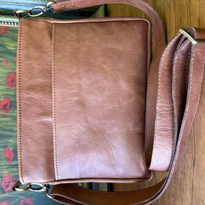 Bolso, Cartera Crossbody, cuero original, hecho a mano, múltiples compartimentos