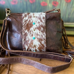 Bolso, Cartera Crossbody, pequeño, cuero original, hecho a mano, unico