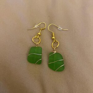 Sea Glass Earrings