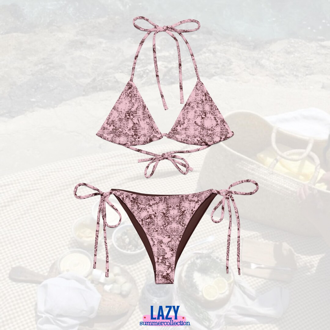 Feline Fun Animal Print Bikini Set
