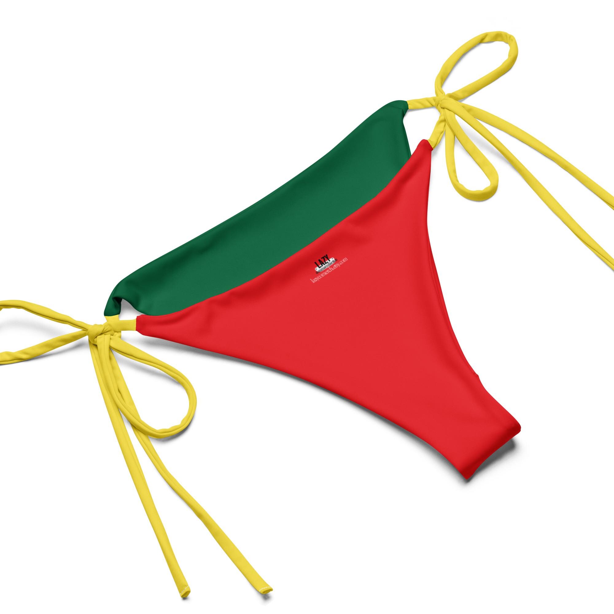 Portugol String Portugal Coat of Arm Bikini Set, Portugal Flag String Bikini Set - Etsy