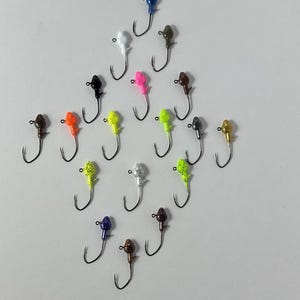 1/16th oz swim jig head 10 pack