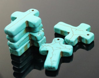 Turquoise Jade W/ Kait Cross
