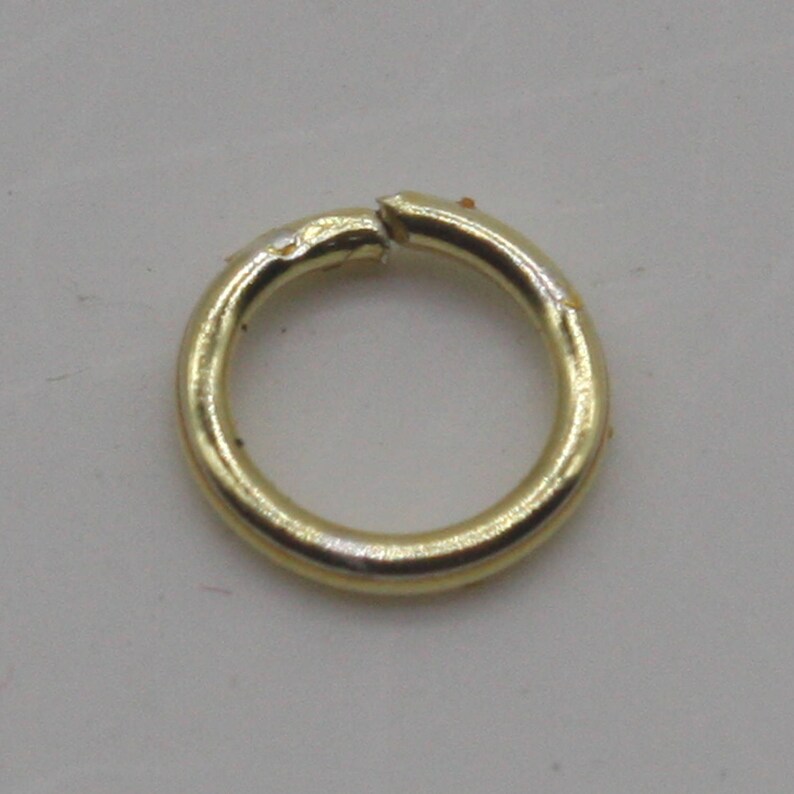 Anti Tarnish FREE 18K Gold Plated 100 pcs of 6mm 18G 18 Etsy