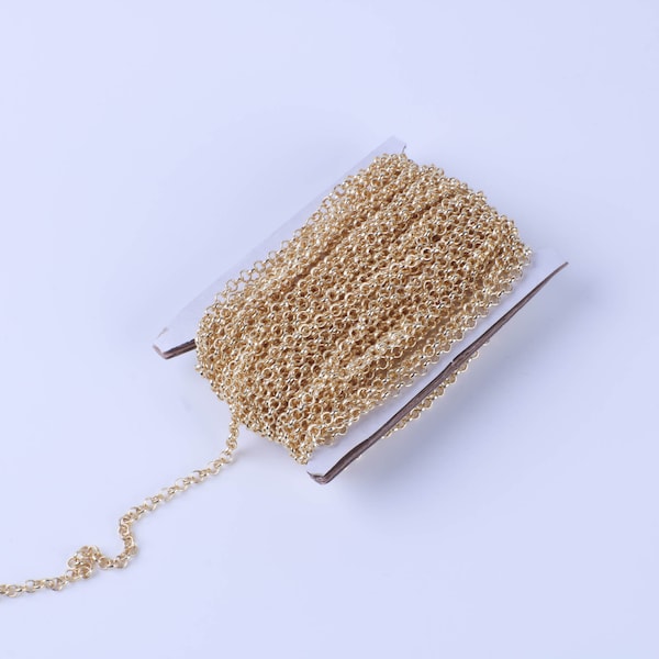 Non Tarnish Gold Chain Etsy