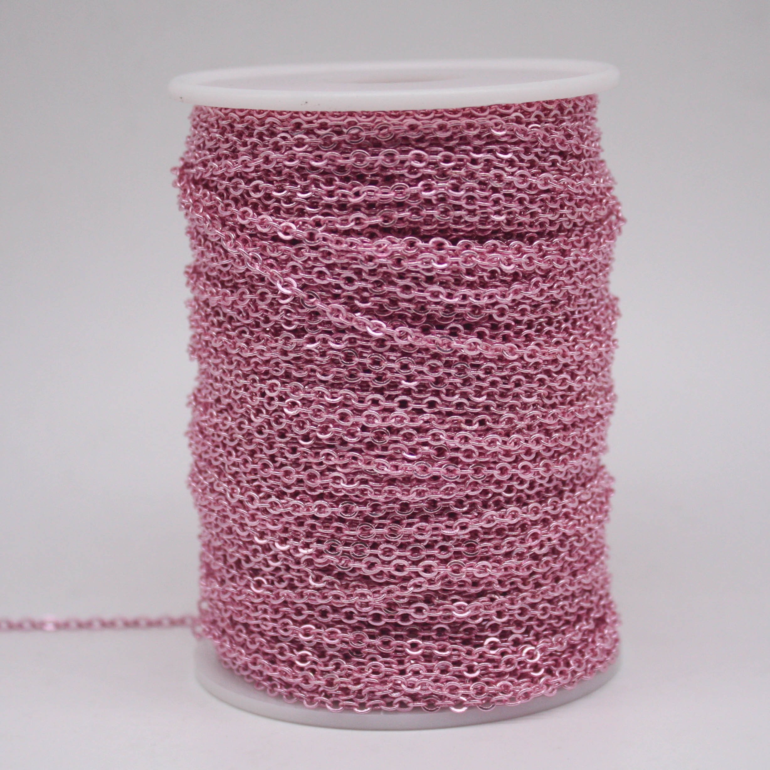 3 Ft Non Tarnish Flat Cable Chain Bulk 