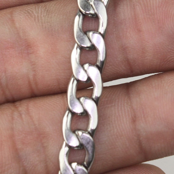 Stainless Steel Chain Bulk, 3 Ft of Stainless Steel Chunky Curb