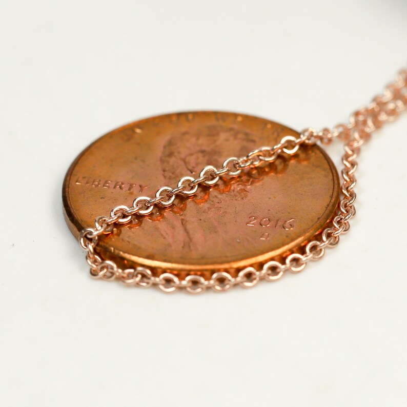100 Ft Anti Tarnish Free Resistant Cable ROSE Gold Micro Flat Chain 1.5x1.2mm SOLDER Non Tarnish Flat Cable Chain AT1512