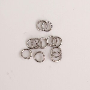 Surgical Stainless Steel Jump Rings 3.5mm - 24G 100pcs - Wholesale Bulk Lot