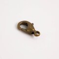 Antique Bronze Lobster Clasps 12mm: Jewelry Making Supplies, 30pcs