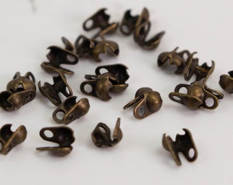 Antique Brass finished ball chain connector for 1.5mm and 1.2mm chain - BALLCON15 100pcs - Wholesale Bulk Lot