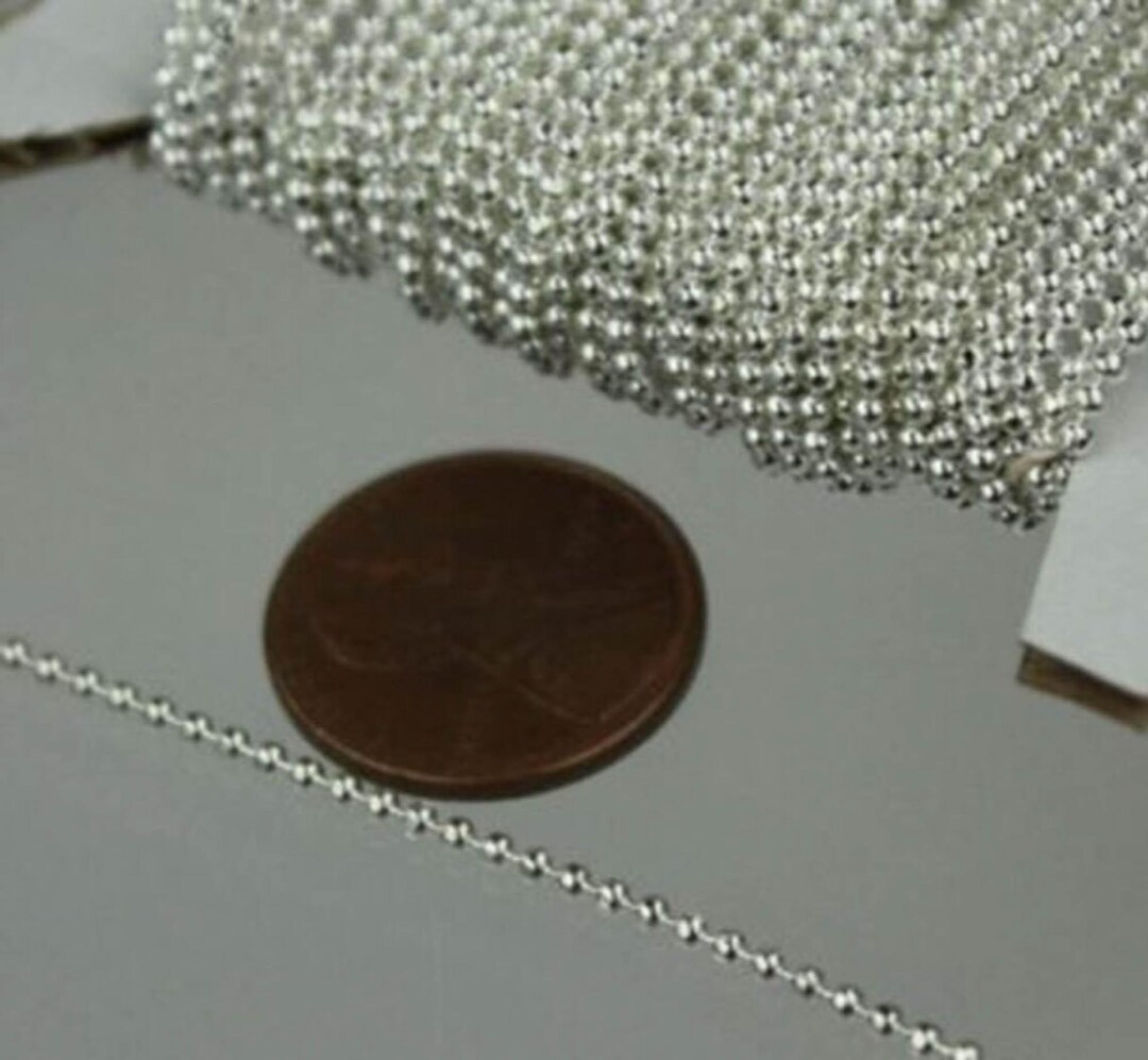 Faceted Ball Chain Sample: Champagne Gold Plated Brass With 10 ...