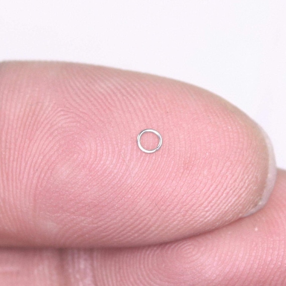 Surgical Steel Jump Rings: 2.5mm Micro Links, 26G 100 pcs - Wholesale Bulk Lot