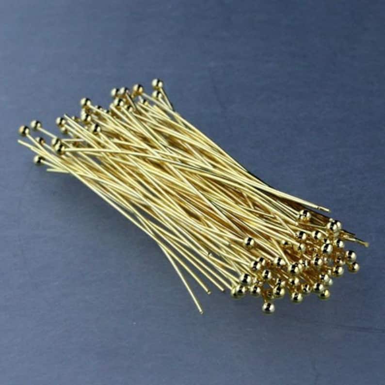 9ct gold head pins 9ct gold head pins