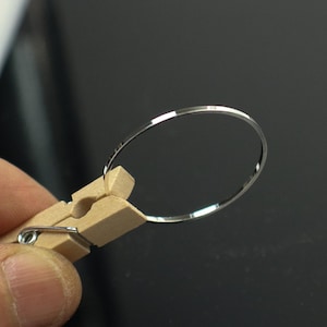 30 mm messing cirkelconnector: vergulde, verzilverde, rhodium, champagnevergulde ringetjes