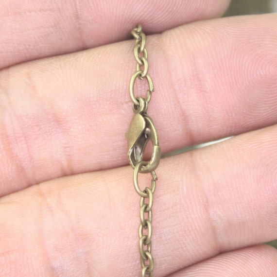 Numblartd Chaîne Plate Torsadée En Fer Avec Croix Plate De 10 M Pour Fabrication De Bijoux, Colliers, Bracelets, Accessoires De Bijoux (bronze, 4,5 Mm