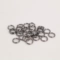 500 Gunmetal Jump Rings 5mm - 21 Gauge Jewelry Connectors