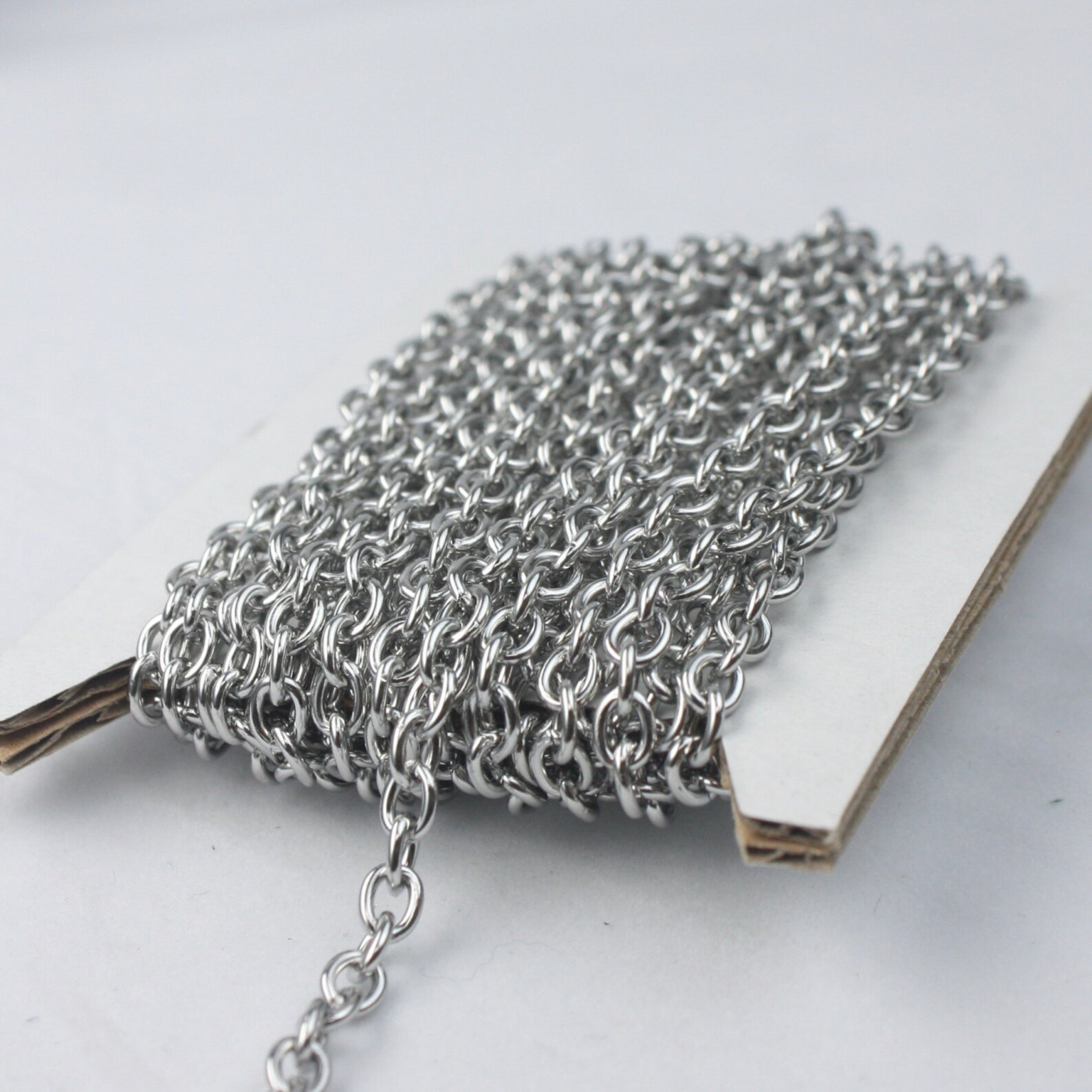 Stainless Steel Chain Bulk 100 Ft of Sturdy Chunky Heavy Etsy