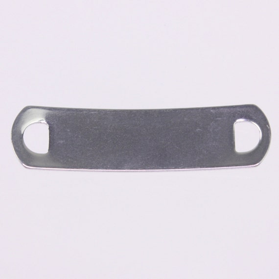 10pcs Metal Stamping Blank Stainless Steel Tags Stamping Blanks Metal Tags  for Stamping