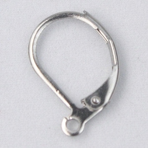 Stainless Steel Surgical Leverback Earrings Earwire - 10X16mm ship from California USA, Multiple Quantity Options image 1