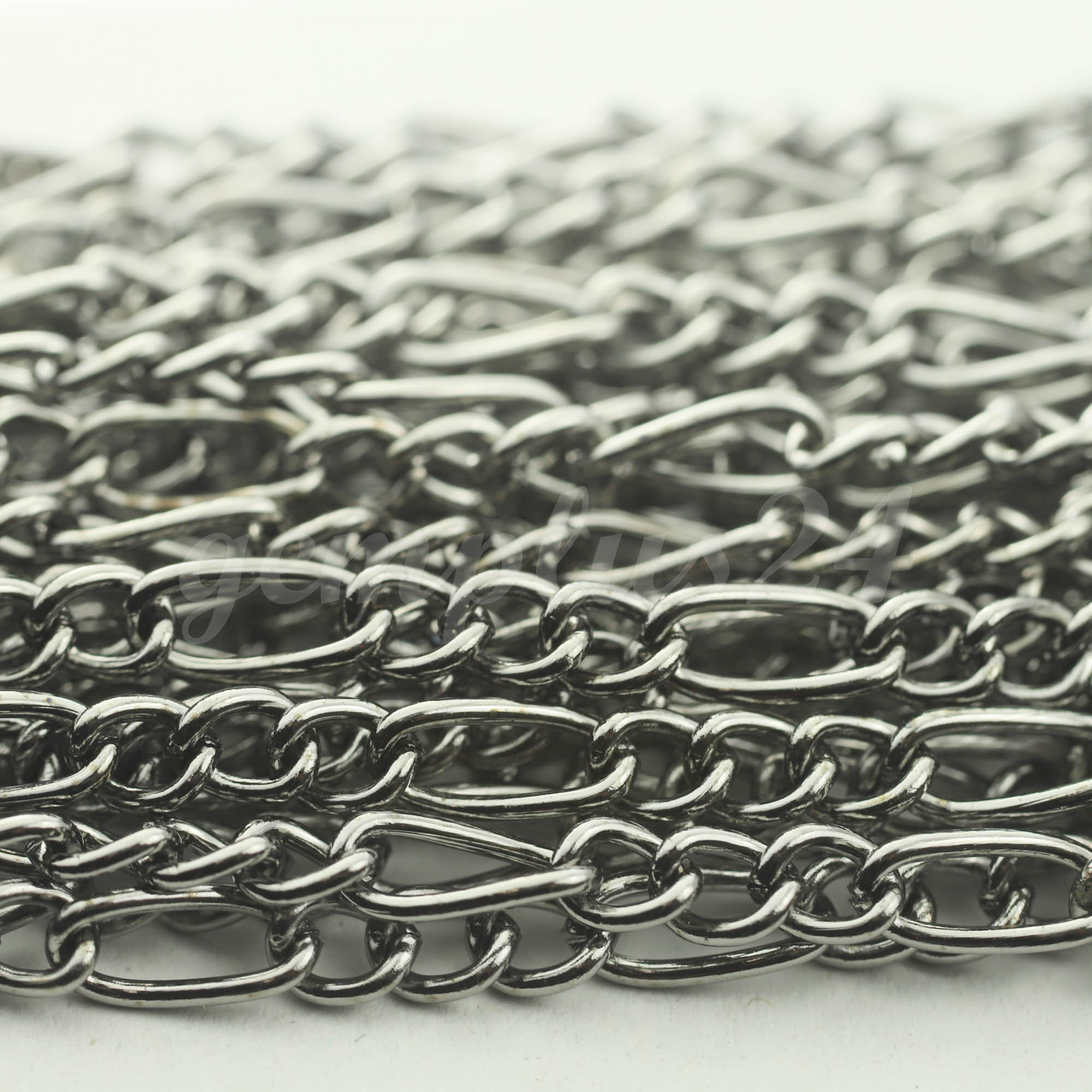 Stainless Steel Chain Bulk, 3 Ft of Stainless Steel Chunky Curb Heavy  Necklace Bracelet Big Link 7.6mm Width 10.6mm Length 2.0mm Thickness 
