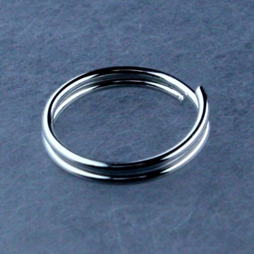 200 Pcs of Rhodium Finished Split Rings - 10mm - Etsy