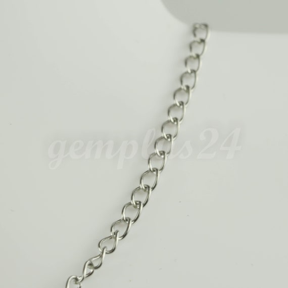 3 Ft Stainless Steel Curb Chain 